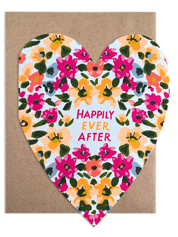 Happily Ever After Cut Out Heart