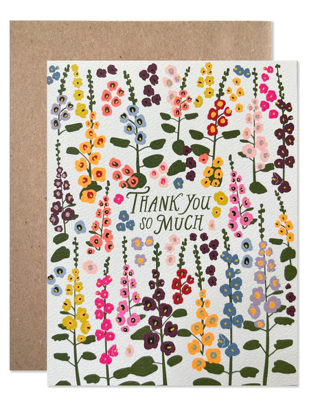 Thank You Hollyhocks