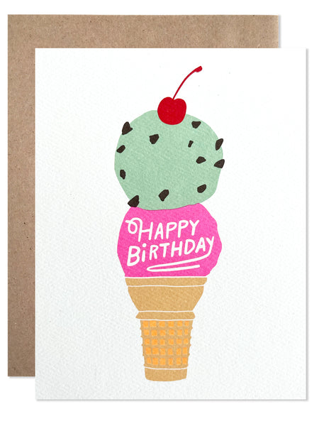 Happy Birthday Ice Cream