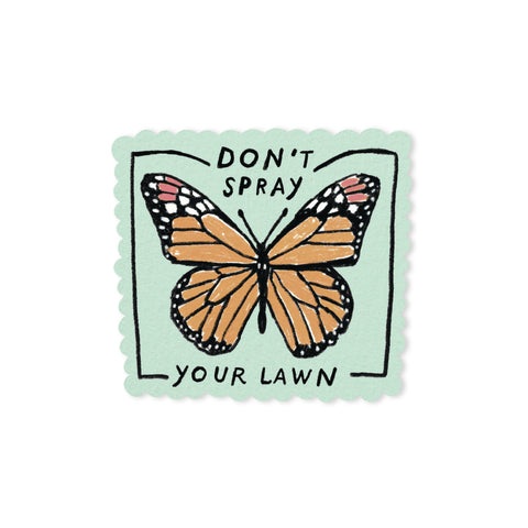 3 x 3 Don't Spray your Lawn