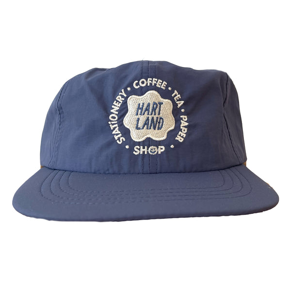 Hartland Navy Embroidered Nylon Cap