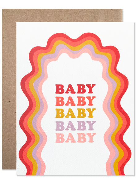 BABY wavy rainbow