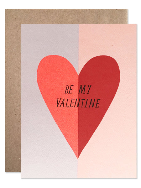 Be My Valentine Large Heart