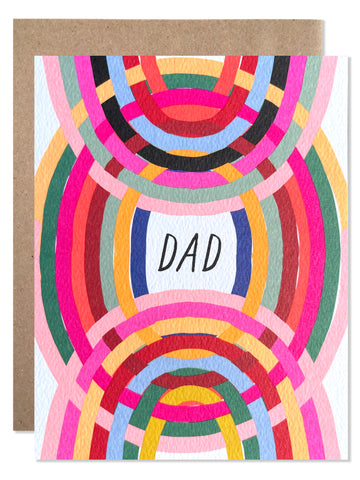 Dad Neon Circles