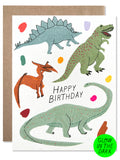 Happy Birthday GLOW IN THE DARK Dinosaurs