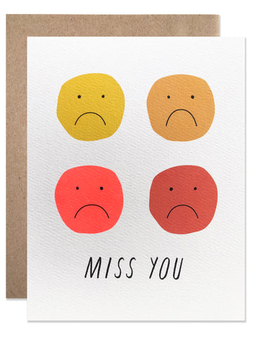 Love and Friendship / I Miss You Sad Faces - wholesale case of 6