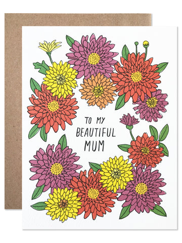 Mom / To My Beautiful Mum - wholesale case of 6