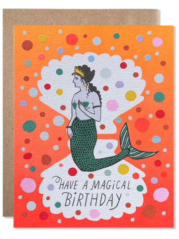 Birthday /  Magical Birthday Mermaid - wholesale case of 6