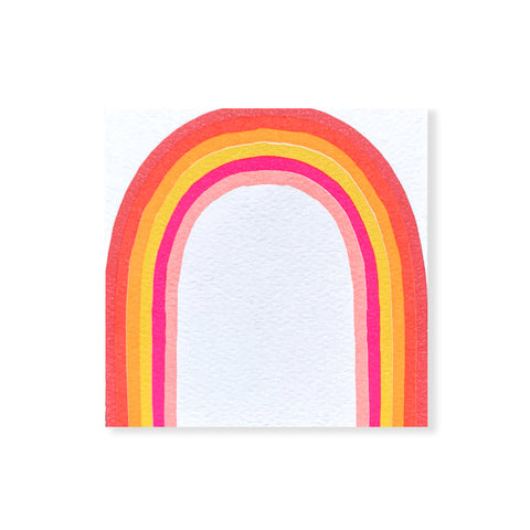 48 Neon Arches Small Square Notes